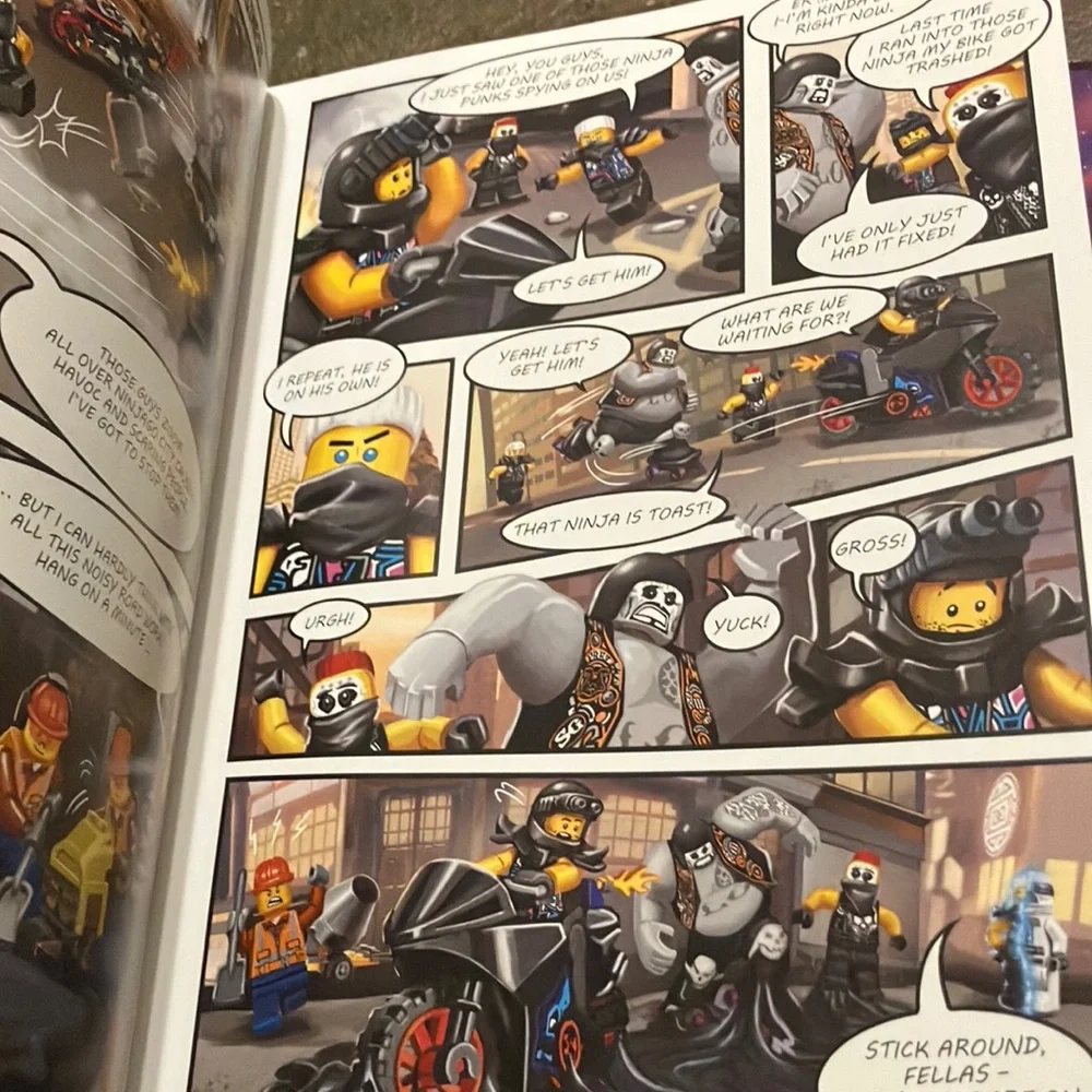 Lego Ninjago & Hero Factory‎ Book Set of Four - comic and reading styles